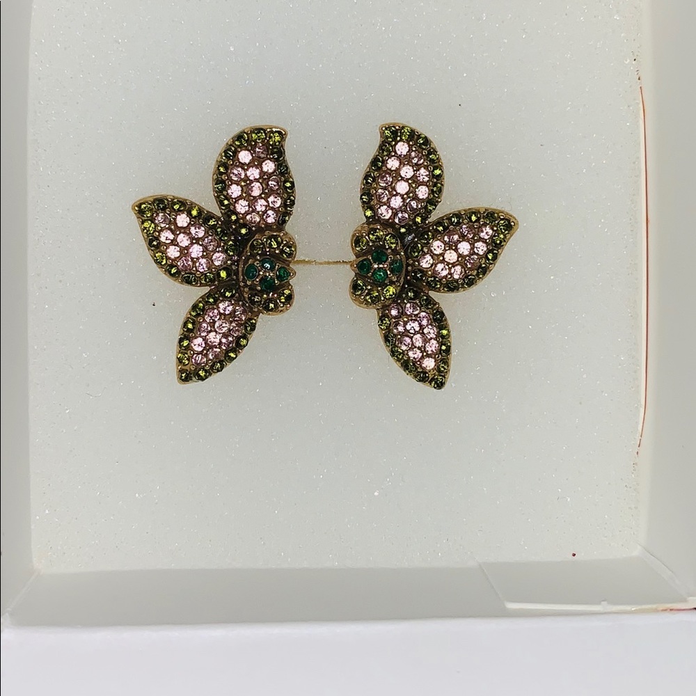 Stella & Dot Pave Petal Ring